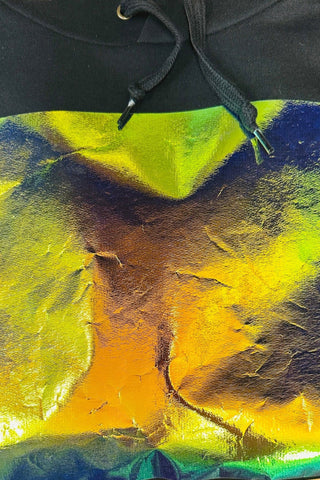 Big Square Hoody – Unisex | Relaxed Fit | Pre‑Crunched Foil