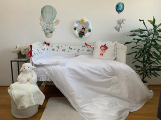 Kinderbettwäsche Set Happy Day – 100% Baumwolle | Satin | Bügelleicht