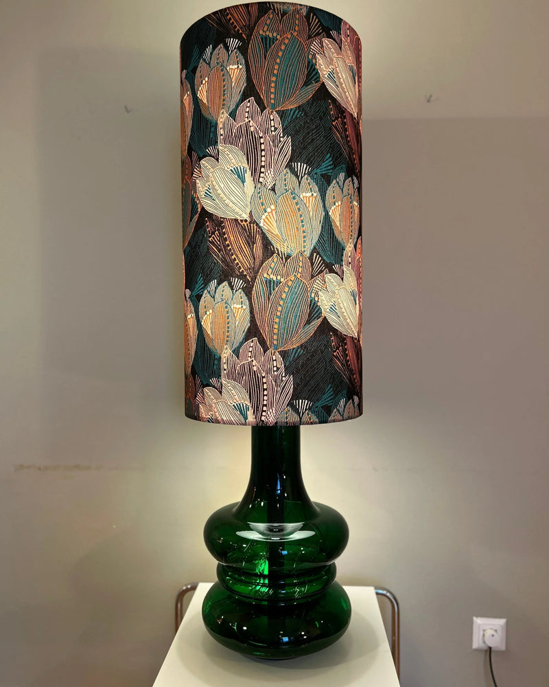 Vintage Doria Opal Glass Lamp – Mid Century Handmade Floor Lamp — Roomlight Studio