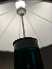 Vintage Doria Opal Glass Lamp – Mid Century Handmade Floor Lamp — Ansicht 6