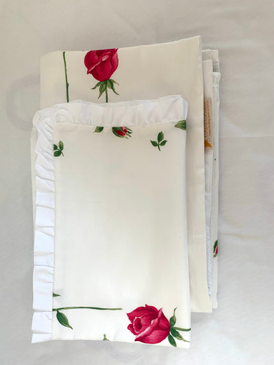 Kinderbettwäsche Set Dornröschen 100% Baumwolle Satin OEKO-TEX