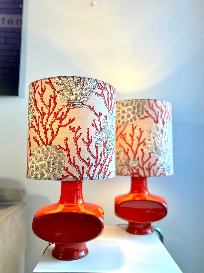 Mid Century Table Lamp Vintage Sideboard Lamp Goebel Design Restored Electrics — Roomlight Studio