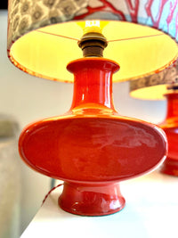 Mid Century Table Lamp Vintage Sideboard Lamp Goebel Design Restored Electrics — Ansicht 10