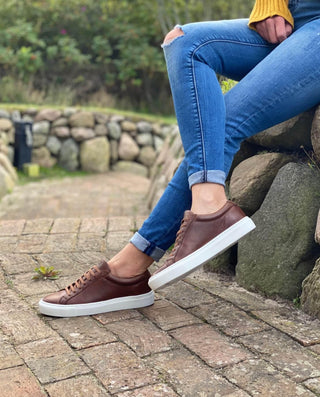 kūlson Sneaker "Madeira" | Elegant look | Vegetable-tanned leather