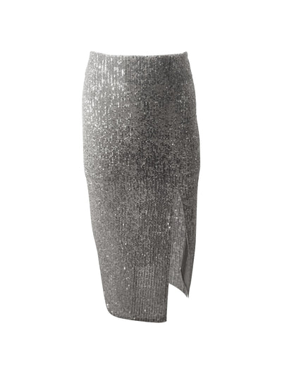 Rock Sustainable Fabric Shain – Midirock aus recyceltem Polyester | Elegante Silhouette