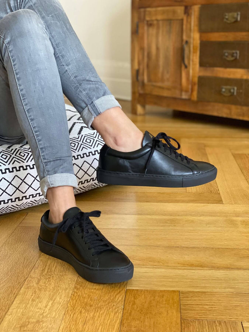 kūlson Sneaker Onyx – Italienisches Leder & Recycling-Sohle, handgefertigt Portugal — Ansicht 7