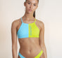 Indian Spirit High Neck Bikini Tank Top ECONYL® Retro Design