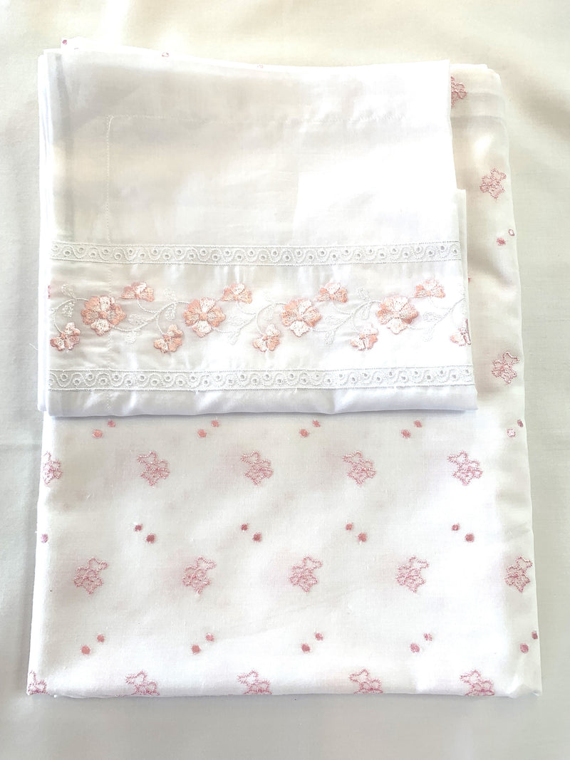 Children's Bed Linen Set Kitty – 100% Cotton | OEKO-TEX® | Handmade — von der Thannen Luxury Bedding