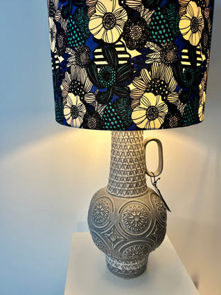 Table lamp made from a mid-century design vase by Bay Keramik