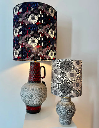 Große Bay-Keramik Lampe – Brutalismus | Fat Lava | Mid Century