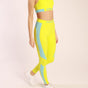 Tight Volcano Apple Green High Waist Women's Sustainable Sports Trousers