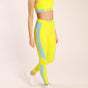 Tight Volcano Apple Green High Waist Damen Sporthose nachhaltig