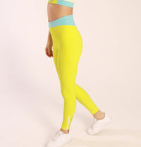 Tight Falmouth Apple Green High Waist Damen Sportleggings ECONYL — Ansicht 1