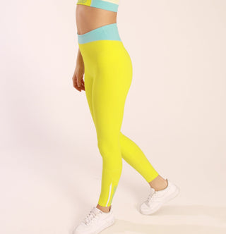 Tight Falmouth Apple Green High Waist Damen Sportleggings ECONYL