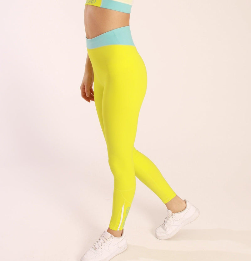 Tight Falmouth Apple Green High Waist Women's Sports Leggings ECONYL — Ansicht 2