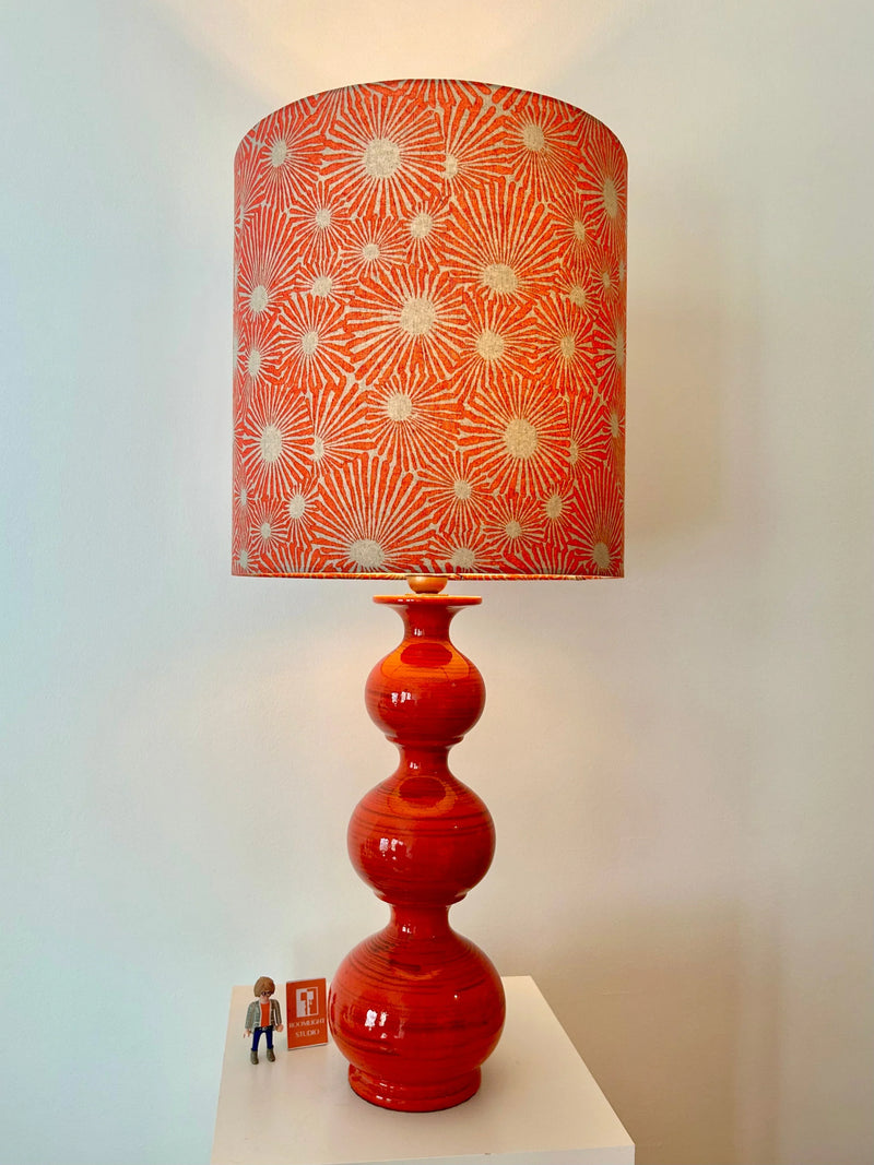 Space Age Floor Lamp Kaiser Leuchten Fire Red – Bubble Design Original Kaiser Idell — Ansicht 6