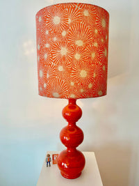 Space Age Floor Lamp Kaiser Leuchten Fire Red – Bubble Design Original Kaiser Idell — Ansicht 3