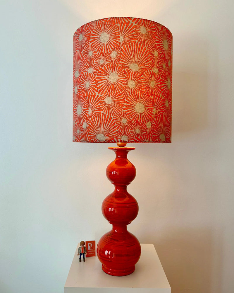 Space Age Floor Lamp Kaiser Leuchten Fire Red – Bubble Design Original Kaiser Idell — Roomlight Studio