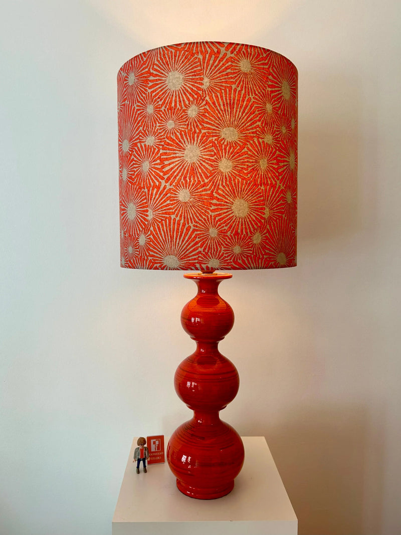 Space Age Floor Lamp Kaiser Leuchten Fire Red – Bubble Design Original Kaiser Idell — Ansicht 5