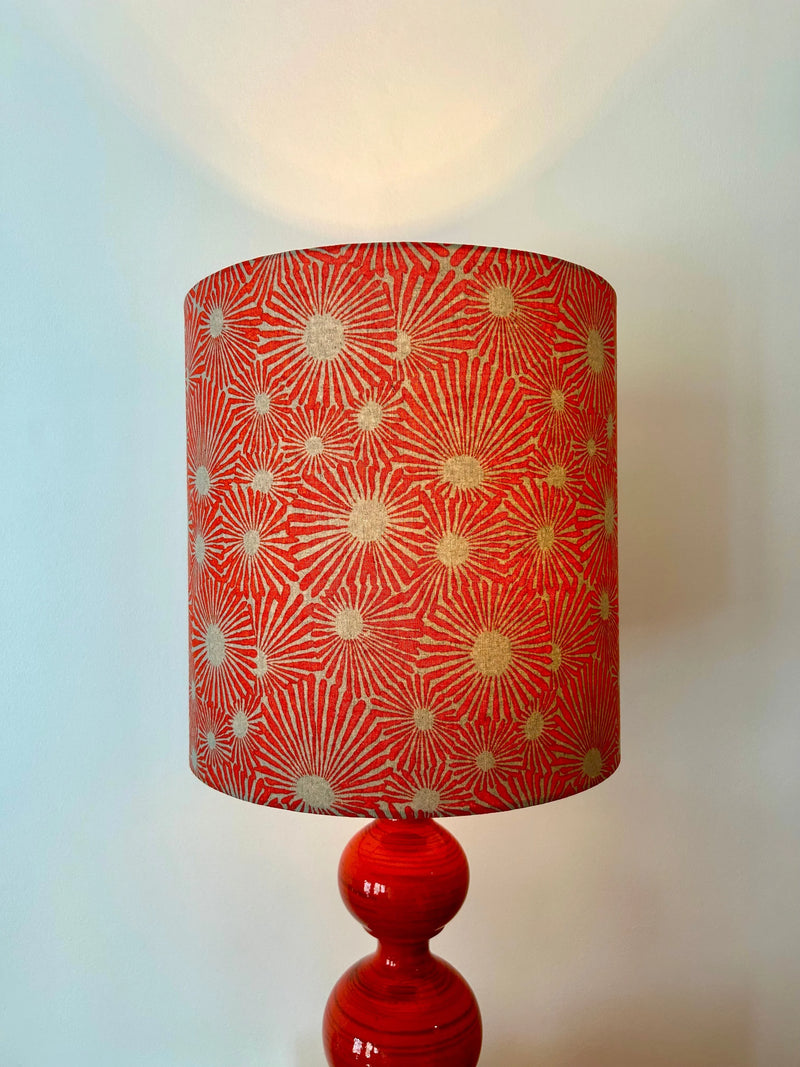 Space Age Floor Lamp Kaiser Leuchten Fire Red – Bubble Design Original Kaiser Idell — Ansicht 8