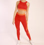 Tight Volcano Red – Sport Leggings High Waist | Made in Germany