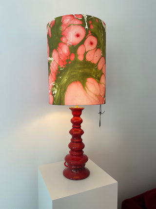 Fat Lava floor lamp in pagoda style by Hustadt Leuchten