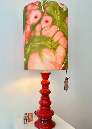 Mid Century Pagodenvase - Fat Lava Ära