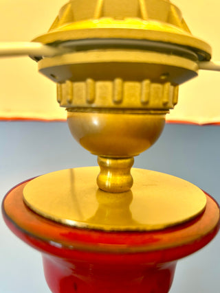 Fat Lava floor lamp in pagoda style by Hustadt Leuchten