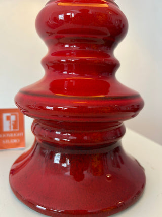 Fat Lava floor lamp in pagoda style by Hustadt Leuchten