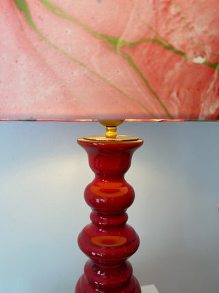 Fat Lava floor lamp in pagoda style by Hustadt Leuchten