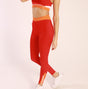 Tight Falmouth Red – High Waist Leggings | Schweißableitend aus ECONYL®