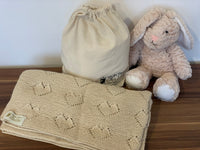 Baby Knitted Blankets Alpaca Wool - Handmade, Hypoallergenic — Ansicht 1