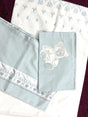Kinderbettwäsche 3-teiliges Set – 100 % Mako-Baumwolle | Satin | Baumwollspitzen