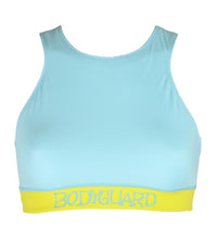 Sports Bra Lipari Pale Blue – High Neck | Recycled ECONYL® | BODY Guard — Ansicht 4