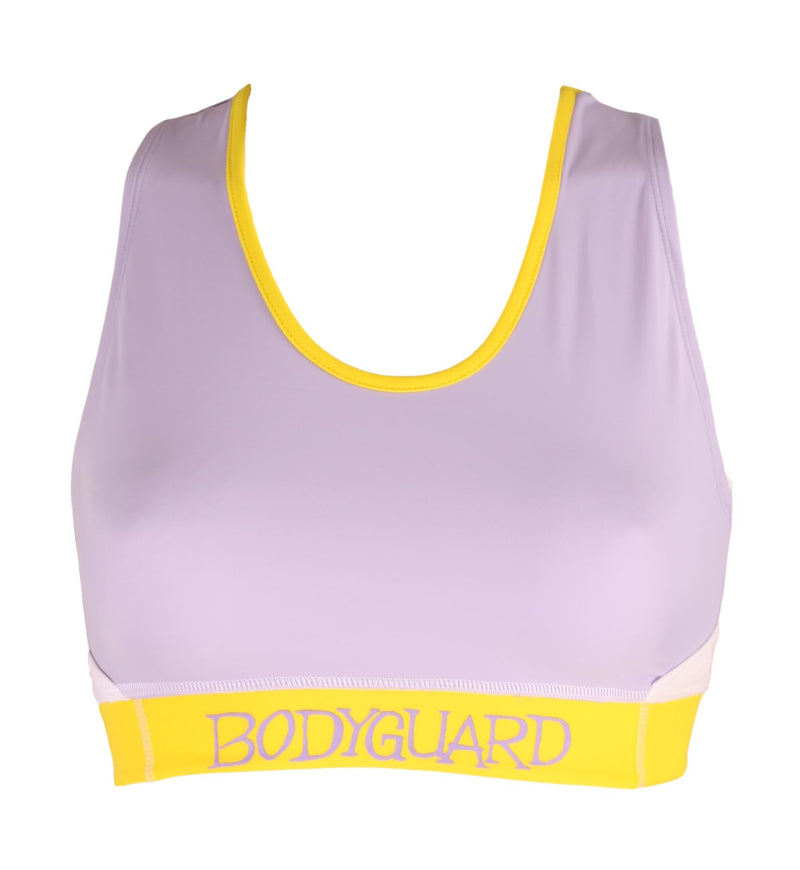 Sports Bra Eyemouth Lavender – Underbust band, Mesh back, ECONYL® — Ansicht 4