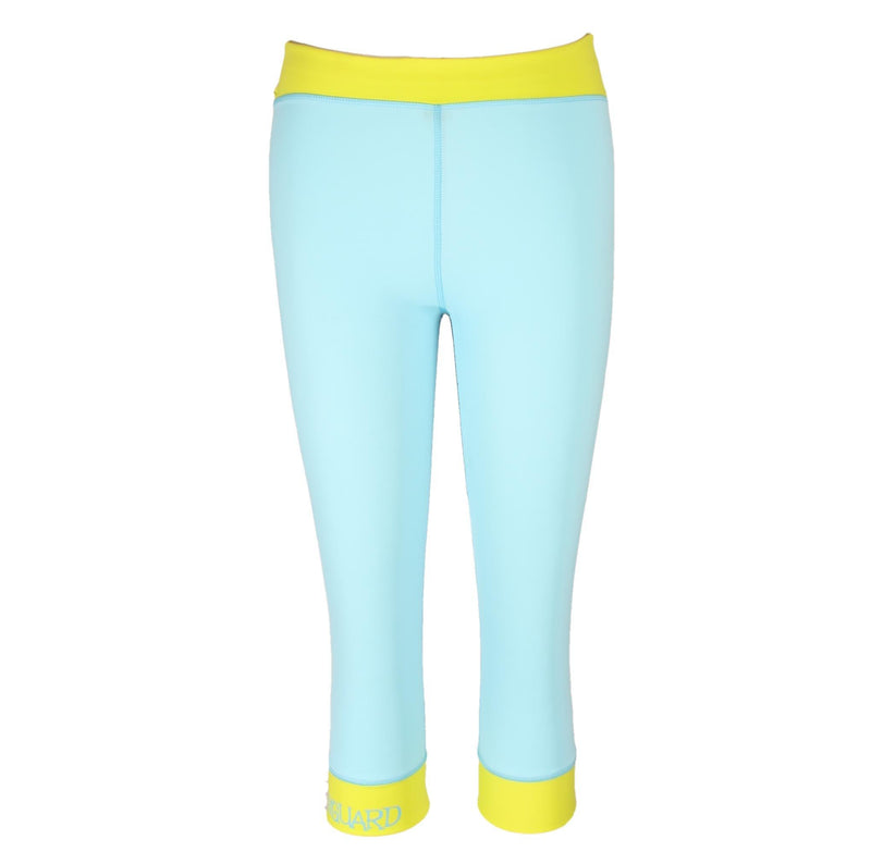 Capri Stratoni Pale Blue – ¾ Sports Trousers High Waist | ECONYL® Contrast Waistband — Ansicht 5