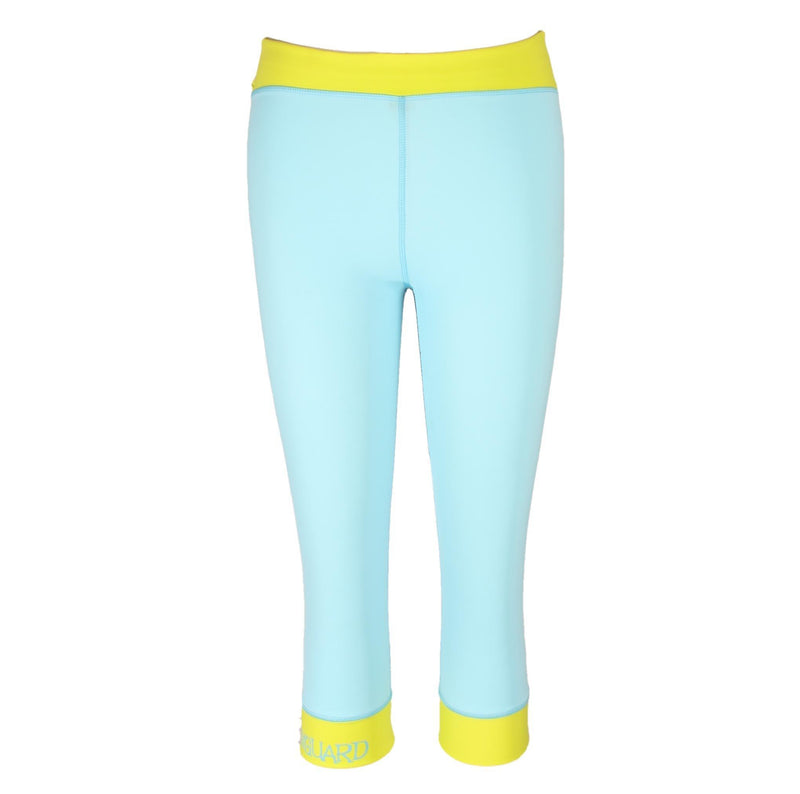 Capri Stratoni Pale Blue – ¾ Sports Trousers High Waist | ECONYL® Contrast Waistband — Ansicht 15