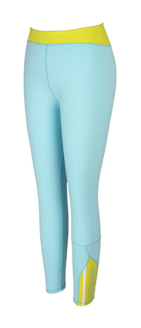 Tight Falmouth Pale Blue High Waist – Schweißableitend, nachhaltig gefertigt — Ansicht 3