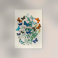 Colorful Butterflies Poster - Art print with UV-resistant pigments — Ansicht 2