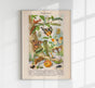Insects with Camouflage II Poster – Naturwissenschaftliche Chromolithographie