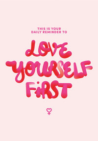 Love Yourself First – A2 Canvas Print | Statement Art | Patroa Studio — Ansicht 2
