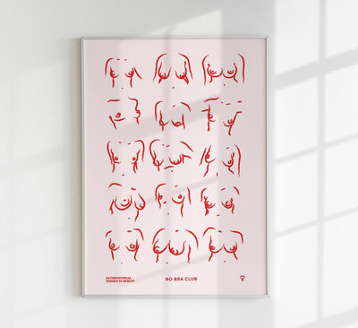 Boobs & Butts Set of 2 Prints – Art Print Patroa Studio