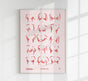 No Bra Club No. 2 Poster – Hand-printed Berlin
