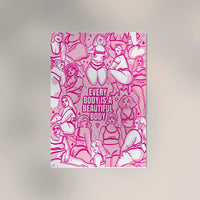 Beautiful Body Poster - Art Print by Bruna Silva — Ansicht 3