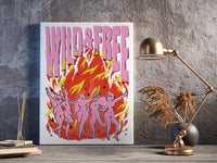 Wild and Free White – Kunstdruck von Bruna Silva — Ansicht 2