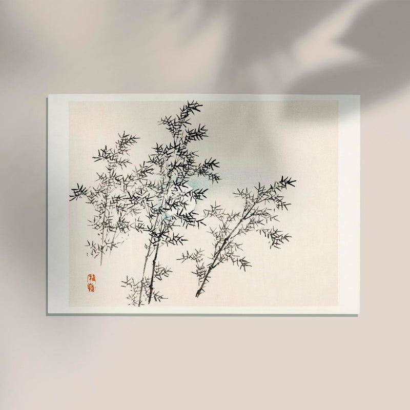Bamboo by Kōno Bairei Poster – Japanese Art Print Fine Art — Ansicht 2