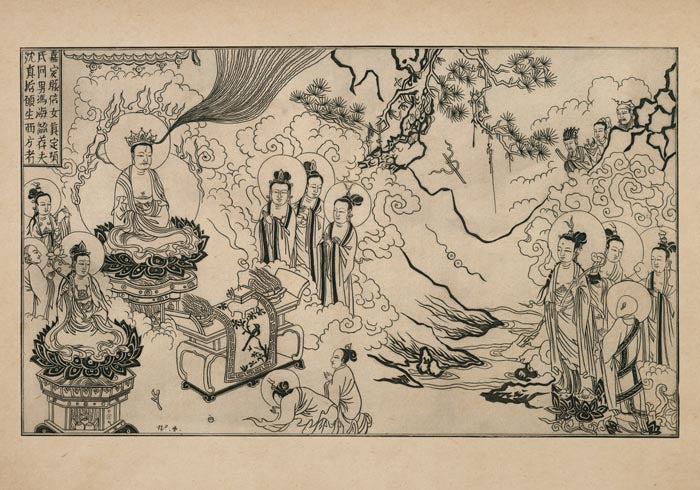 Buddha Scene Poster – Meditativ, Symbolisch, Fine Art — Ansicht 3