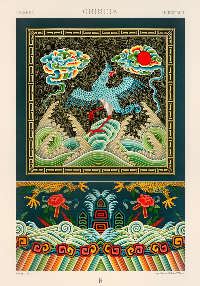 Collage Chinois Poster – japanischer Kunstdruck — Ansicht 3