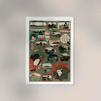 Collage Japan Poster – Japanese Art Prints Handmade Berlin — Ansicht 2