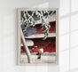 Geisha in the Snow by Hasui Poster – Japanische Winter-Szene | Fine Art Print | Canvas
